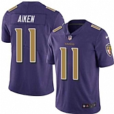 Nike Men & Women & Youth Ravens 11 Kamar Aiken Purple Color Rush Limited Jersey,baseball caps,new era cap wholesale,wholesale hats